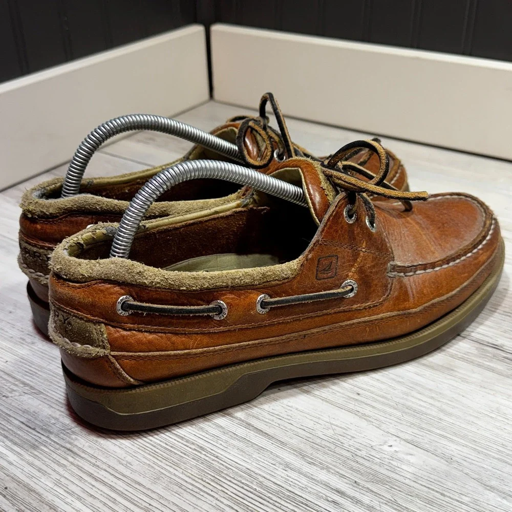 Sperry Top Sider Mako Collection Loafer Men's 10M Leather Boat Shoe 0768259